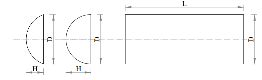 Kanal Halbrund / Segment